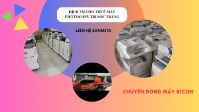 #1 Dịch vụ cho thuê máy photocopy tại Sóc Trăng